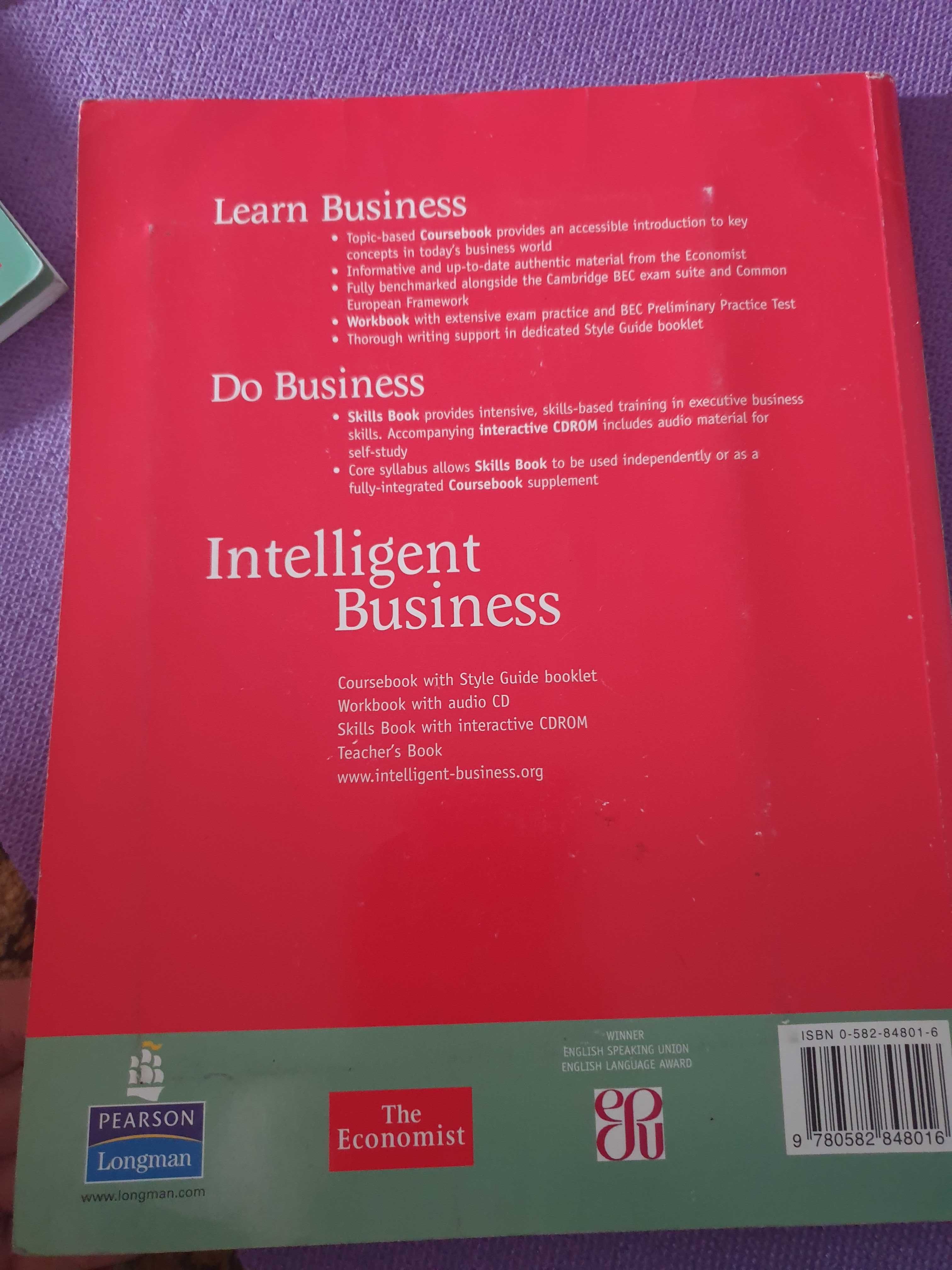 Курс Английского Intelligent buisness Cours, Work and Skills Book