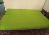 Sofa Beddinge IKEA, piękny zielony pokrowiec, Stan bardzo dobry