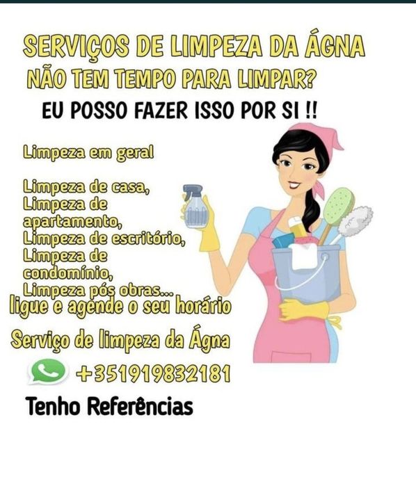 Limpeza e manutenção