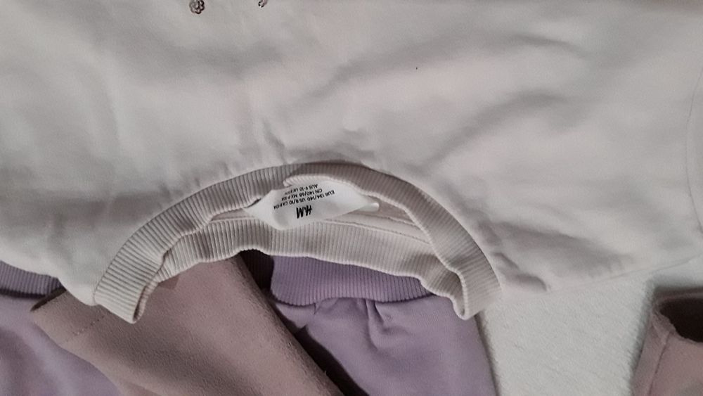 Bluzki i bluzy 4 szt  H&M, Zara i inne r. 134/140