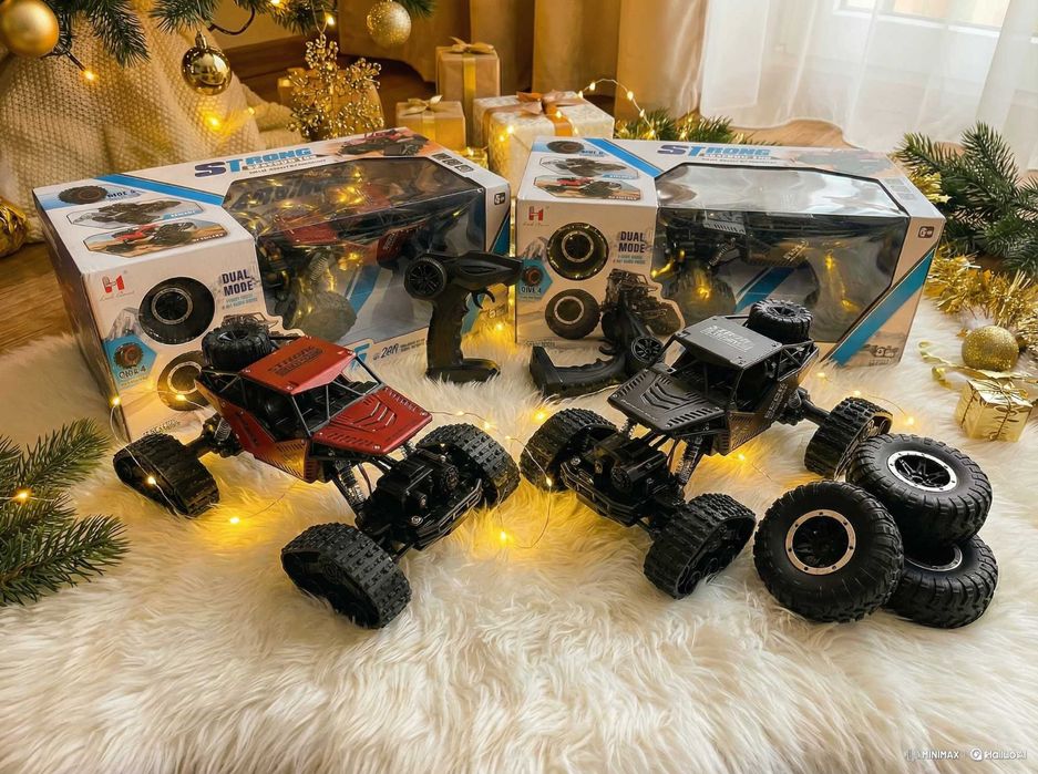 Машинка на радіокеруванні Rock Crawler 4X4 на радиоуправлении джип