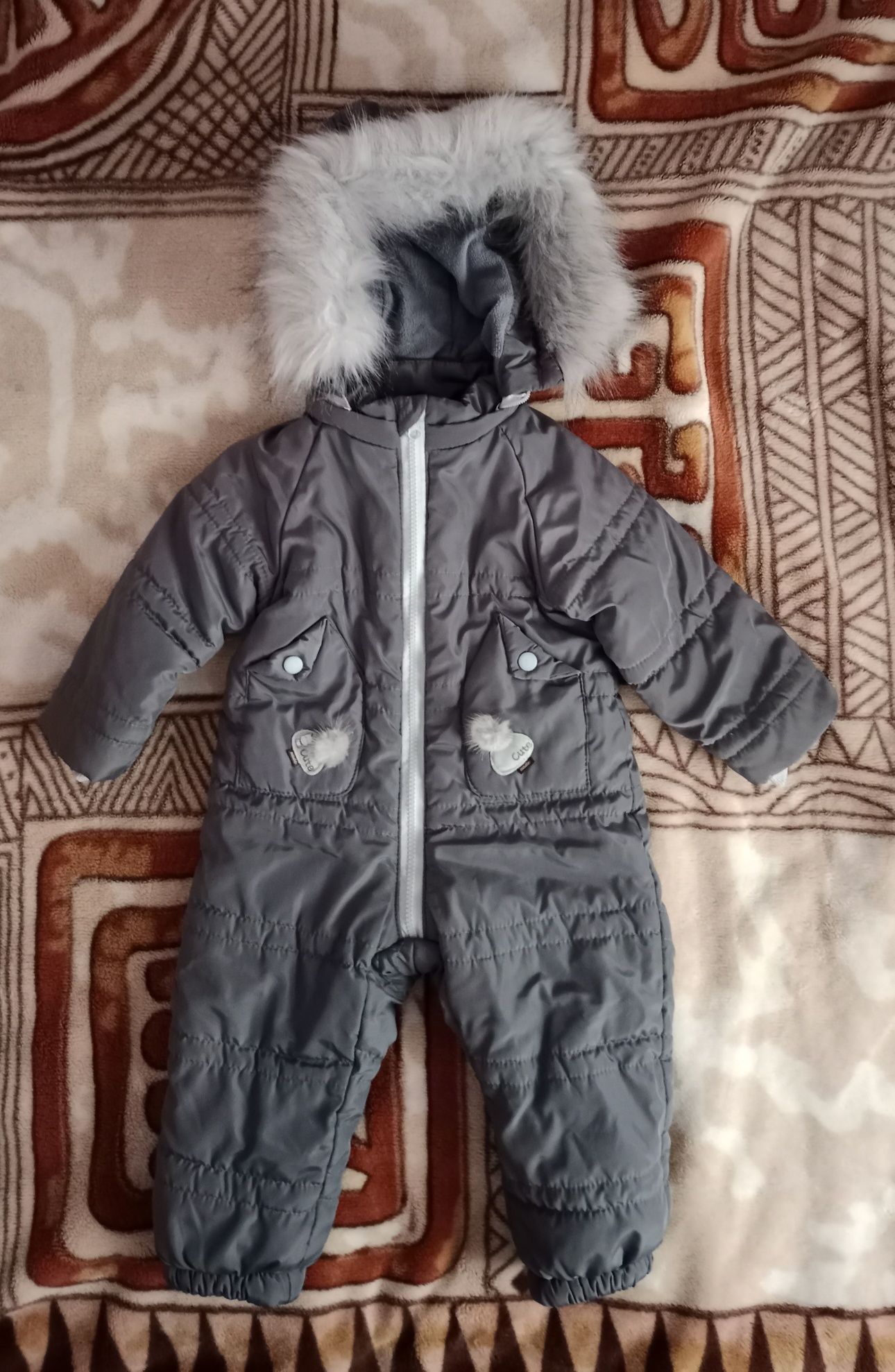 Дитячий зимовий комбінезон