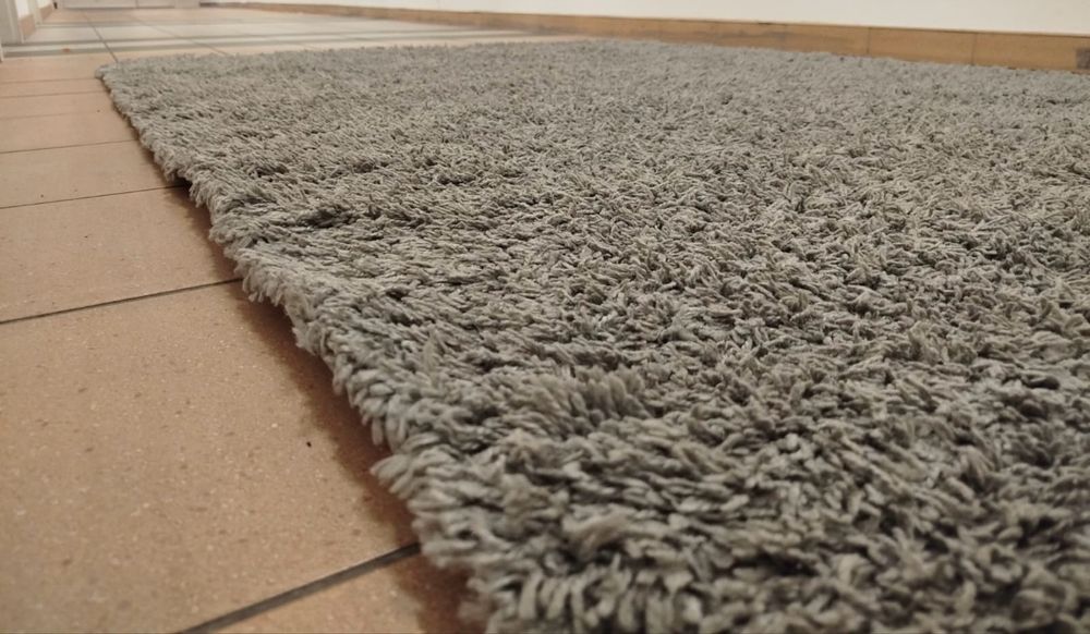 Dywan shaggy szary 160/220