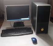 Монітор 19 acer al1916w, пк, системний блок asus