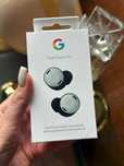 Google pixel buds pro w kolorze FOG - nowe zaplombowane
