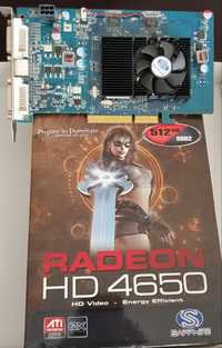 radeon hd 4650 sapphire 512mb ddr2