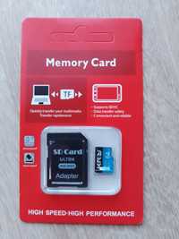 Карта пам'яті KRY 64GB microSD з картридером Class 10 + SD-adapter