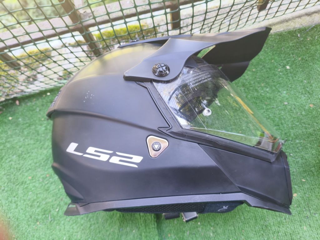 Kask krossowy LS2 Pioneer Evo rozm. S jak nowy