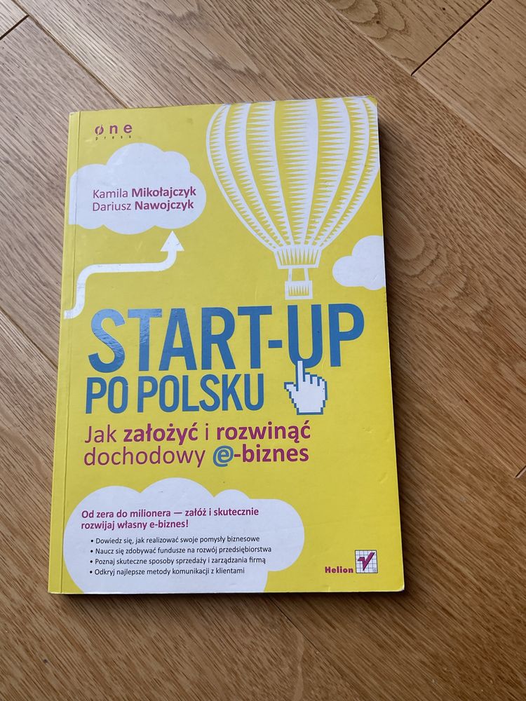 Start-up po polsku książka