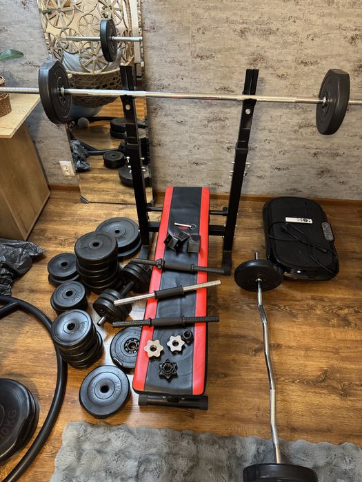 Siłowania domowa, ławeczka Hantle 99KG