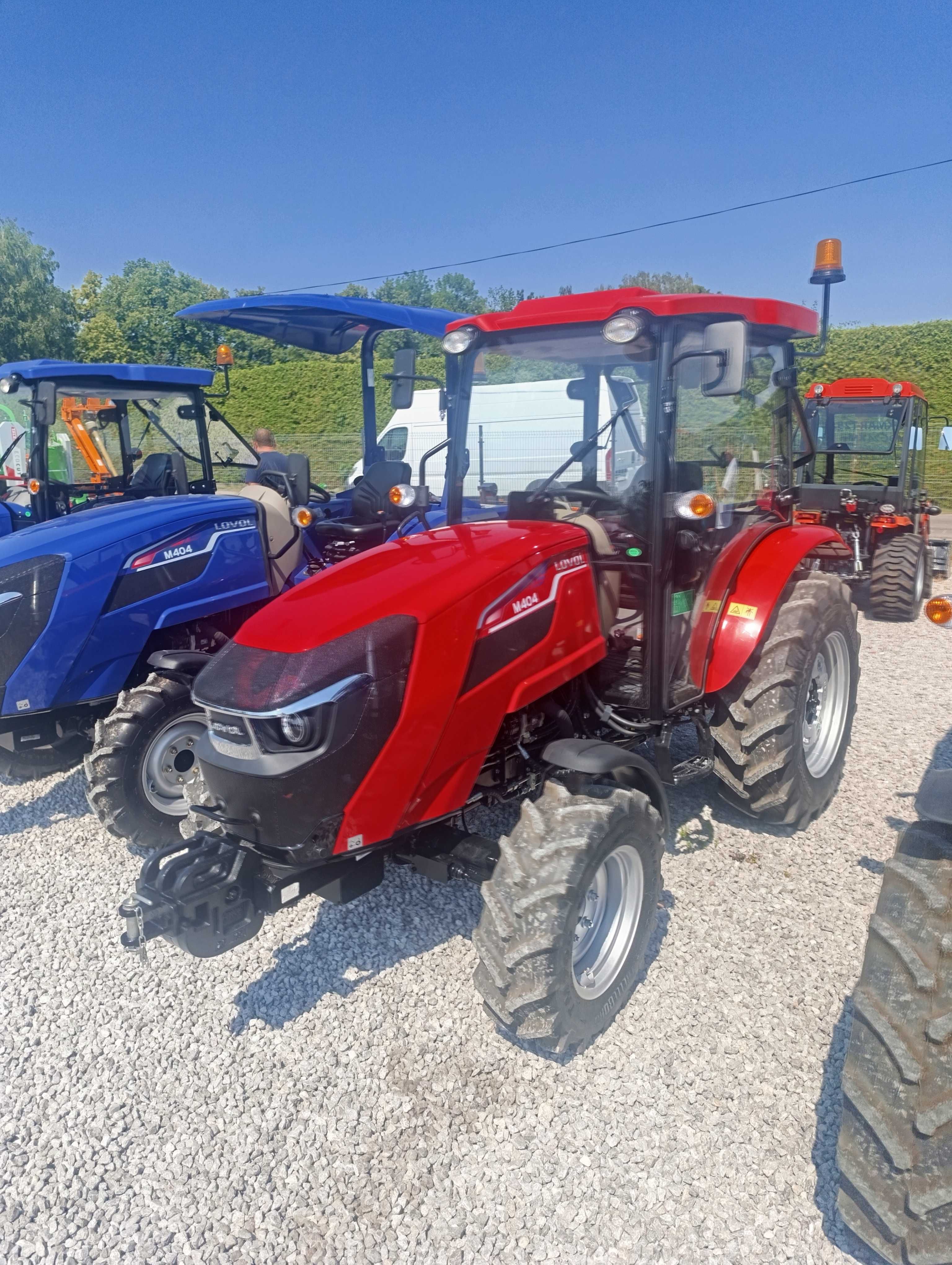 Ciągnik rolniczy Komunalny LOVOL M404 Nowość  silnik 4 cyl. 4x4 40KM