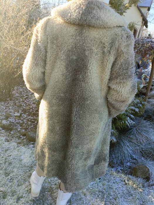 Piękne futro naturalne mireuszki  ombre r.36/38