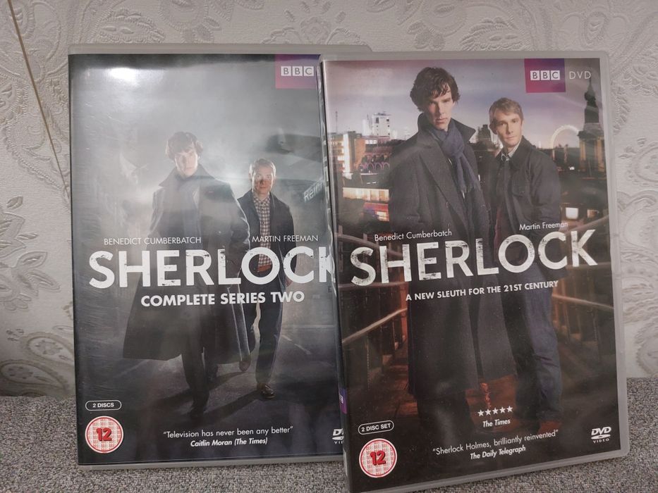 Dvd Sherlock sezon 1 i 2 UK
