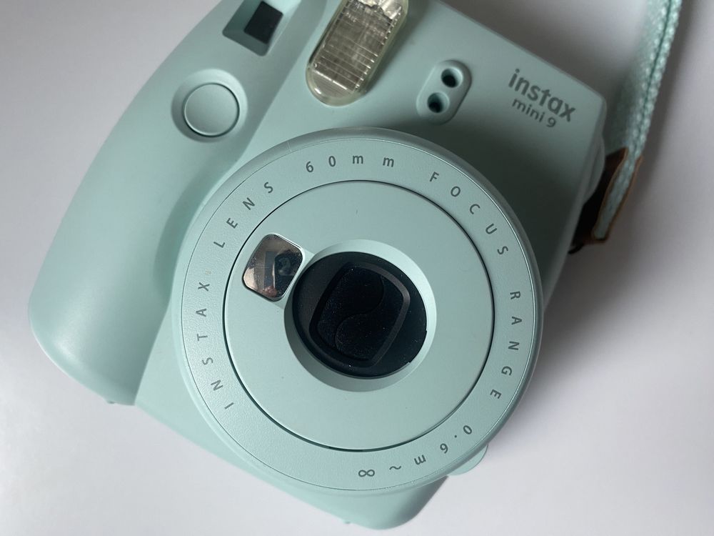 Полароїд Fujifilm Instax Mini 9 Light Blue + 3 кадри