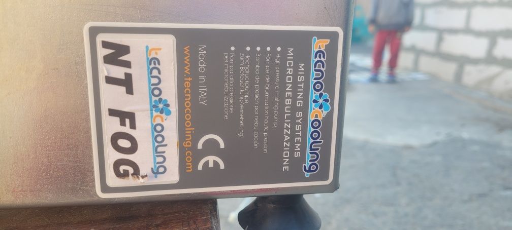 Насос высокого давления,система тумана.Technocooling  Breezy TIME KIT