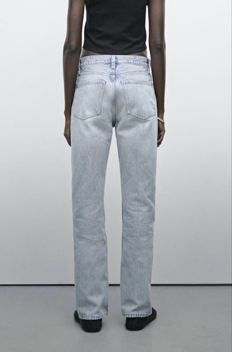 Джинси Massimo Dutti прямого крою з високою талією