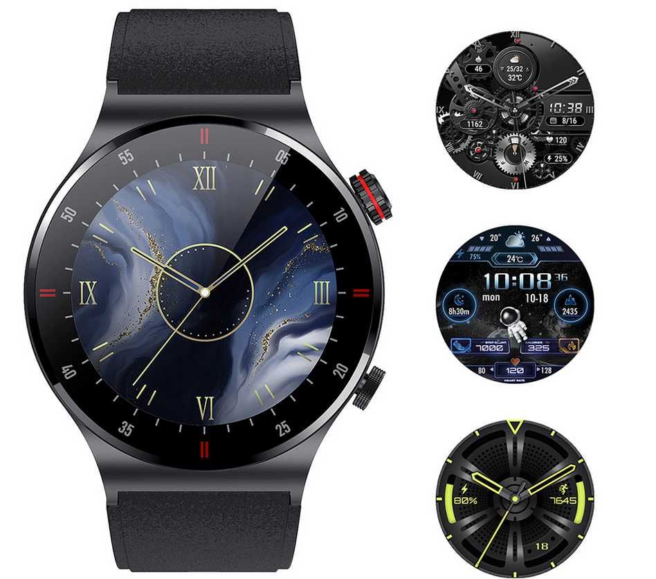Relógio Prateado Smartwatch LIGE QW33 Masculino (Novo)