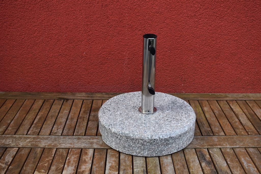 Podstawa granitowa okrągła pod parasol ogrodowy
