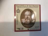 Moeda 2 € comemorativa SAN Marino Anno Mondiale della Fisica 2005