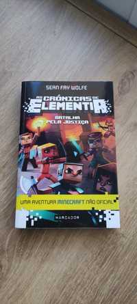 Livro aventura Minecraft