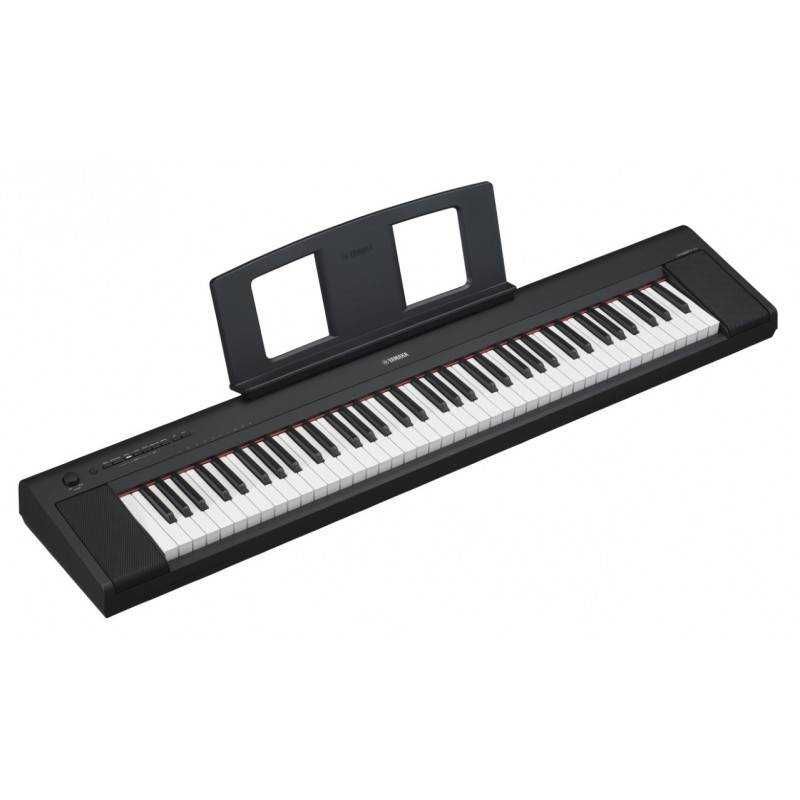 Yamaha Piaggero NP-35 B - pianino cyfrowe 76 klawiszy BK lub WH