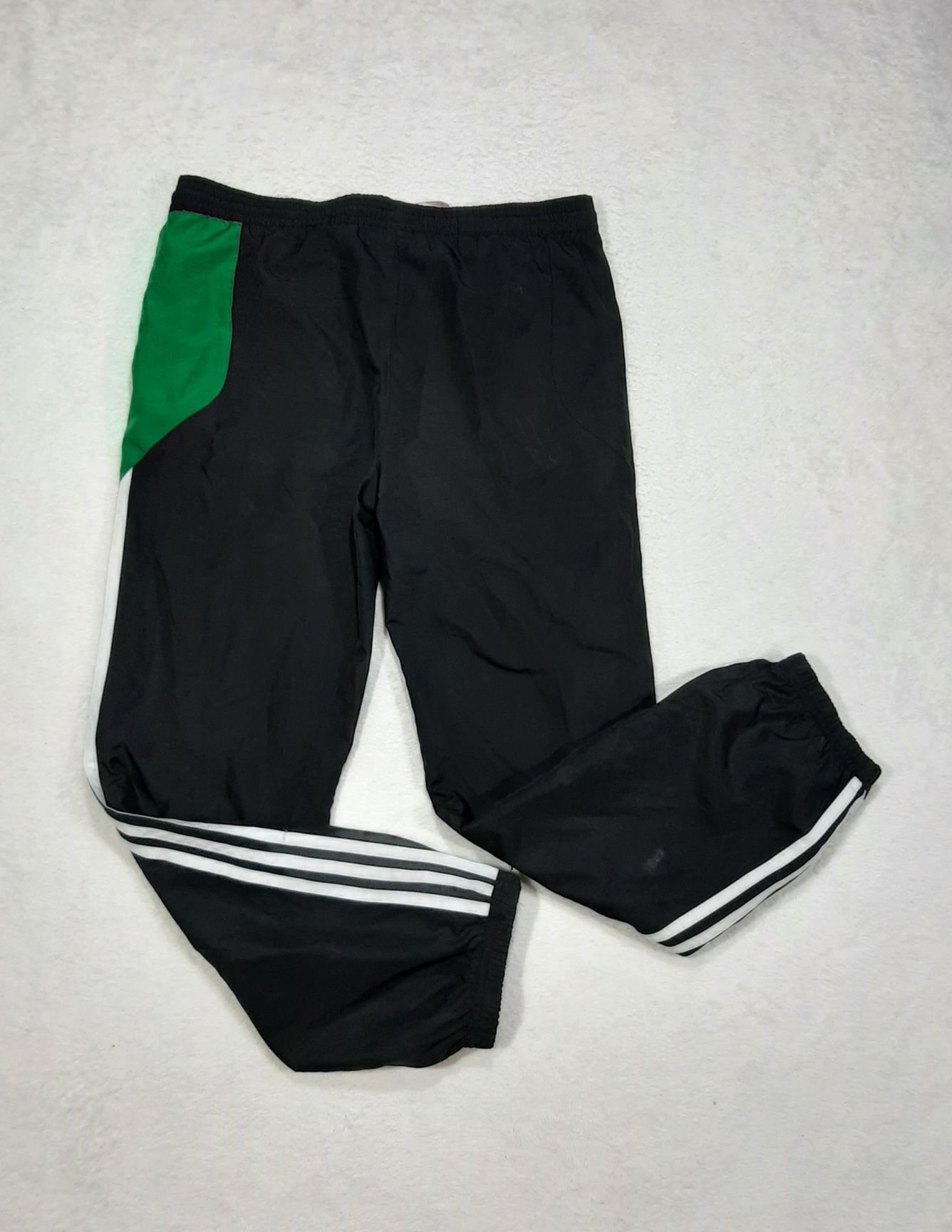 Spodnie Dresowe Męskie Adidas Rozpinane r. 11-12Y M Sweatpants Zipper