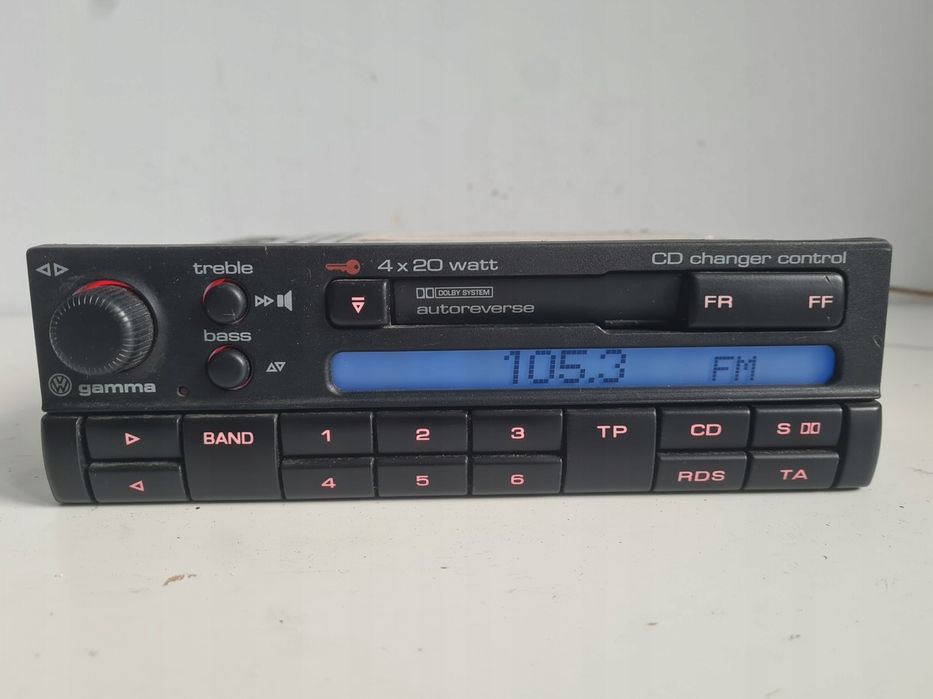 Radio VW gamma IV T4 multivan caravelle philips golf 4 IV passat B5…