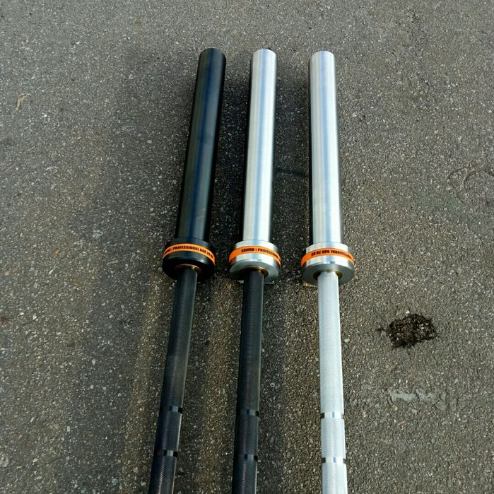 Проф. гриф Олімпійський для кросфіт до 650 кг, 8 підшипників