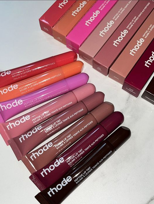 Бальзам тінт блиск помада для губ rhode peptide lip tint 9 кольорів