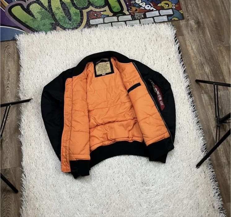 бомбер alpha industries ma-1 оригінал