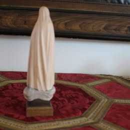 Imagem de Nossa Sra de Fátima em madeira