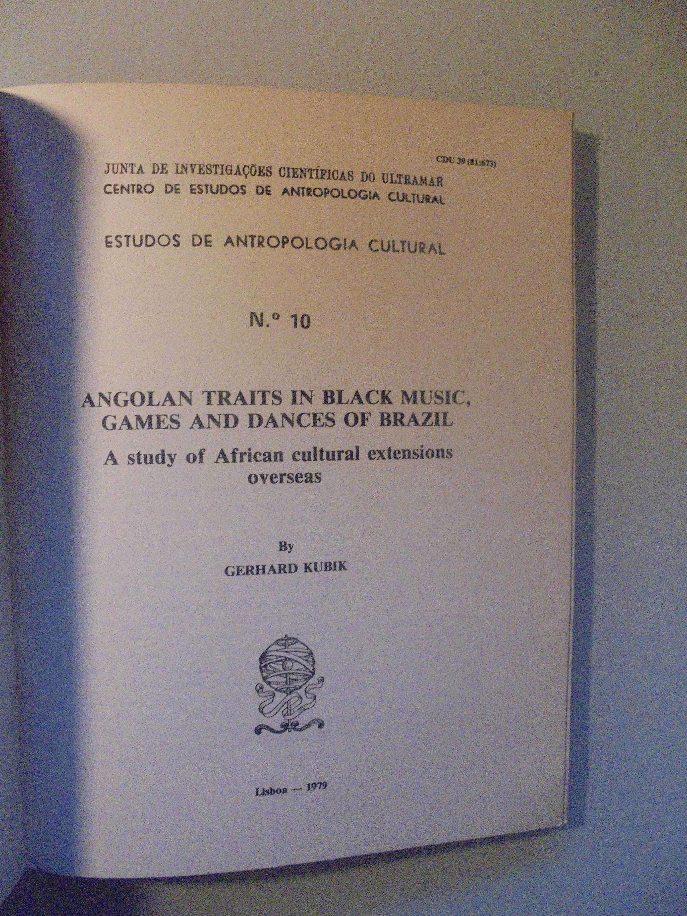 Angola-Kubik (Gerhard);Traits in Black Music,Games and Dances