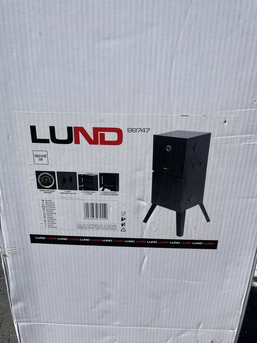 Wedzarnia stalowa Lund 54x51x100 cm