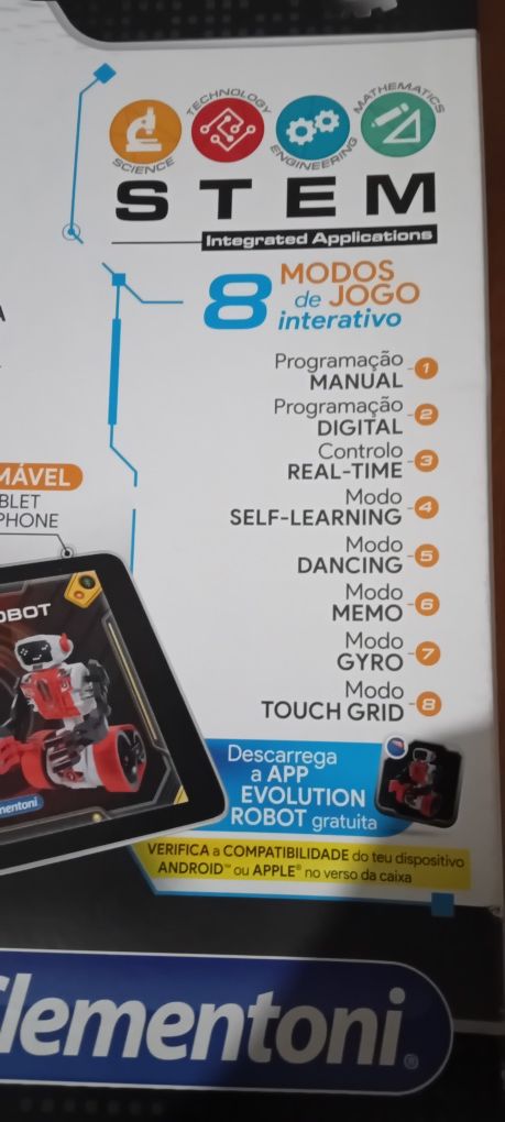 Robot Programável Clementoni Evolution