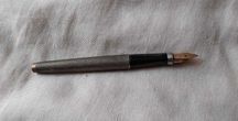 Caneta Vintage Parker 585 Sterling  Silver 14K