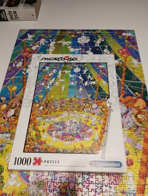 Puzzle Clementoni 1000 Mordillo The show