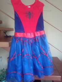Продам новое детское новогоднее платье spider Man