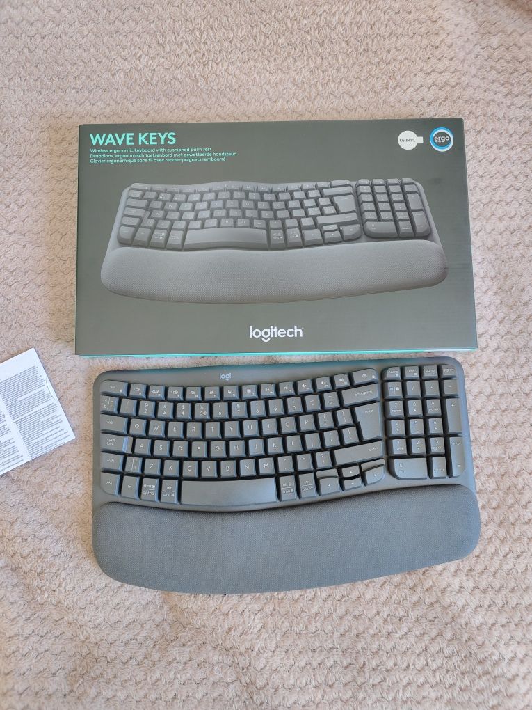 Klawiatura Logitech Wave Keys grafit