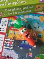 Gra edukacyjna Puzzle Carotina jedzie do Londynu