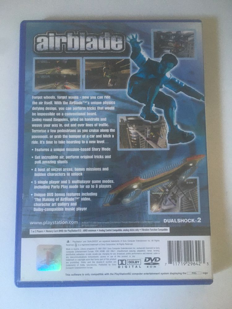 PS2 - Airblade (playstation 2)