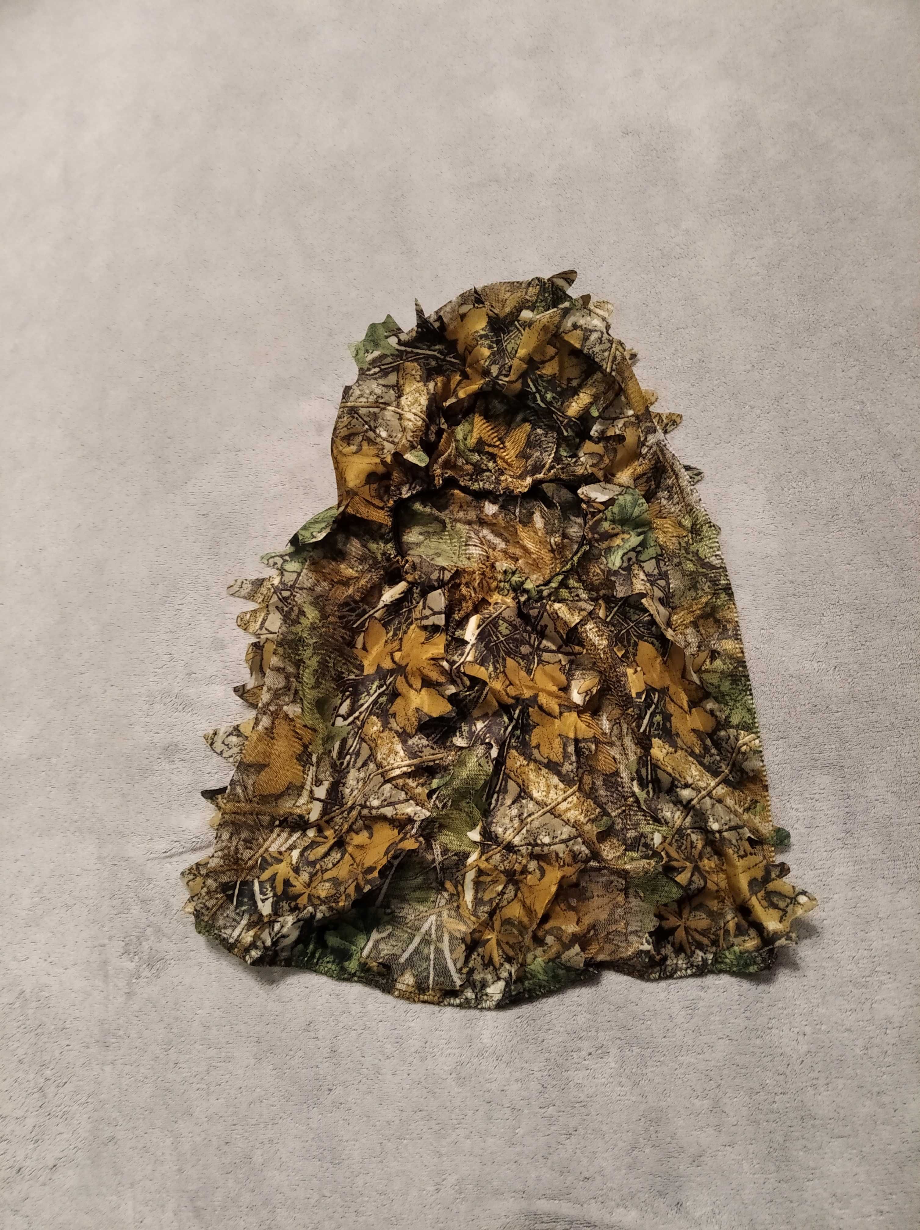 Kominiarka kamuflaż leśny 3D realtree rozmiar uniwersalny wzór 1