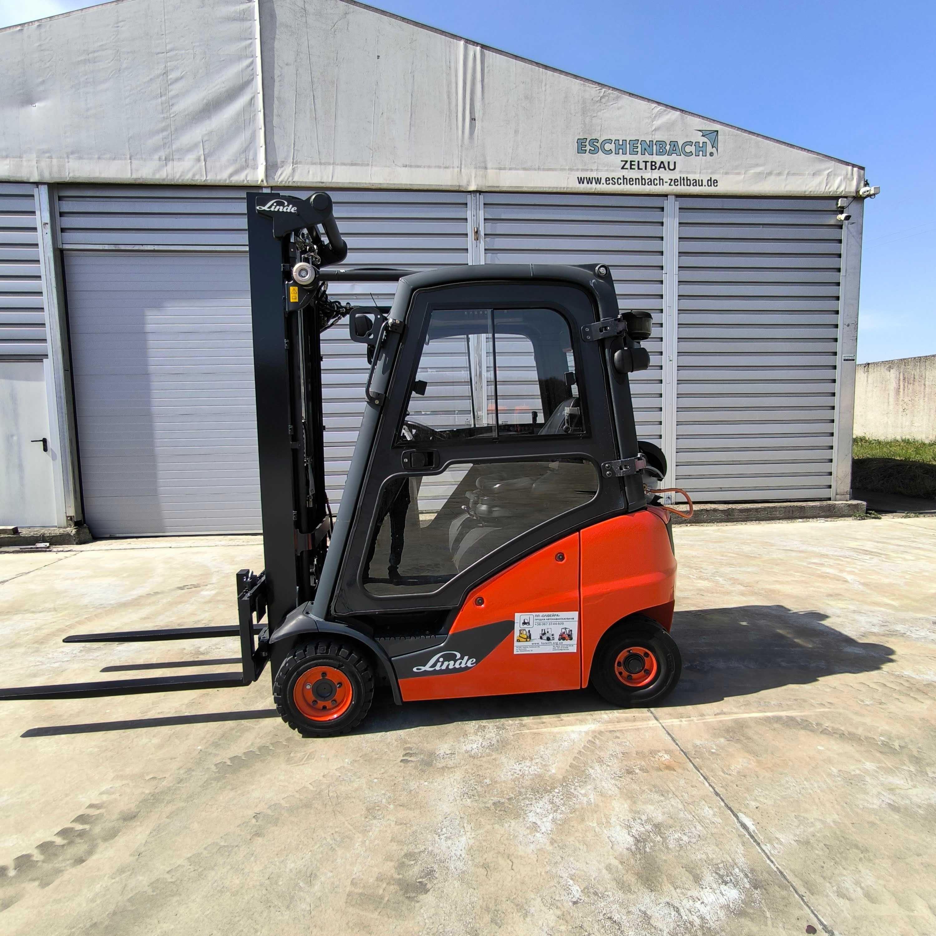 Нвантажувач LINDE H14T-01 1,4 тон 2017р