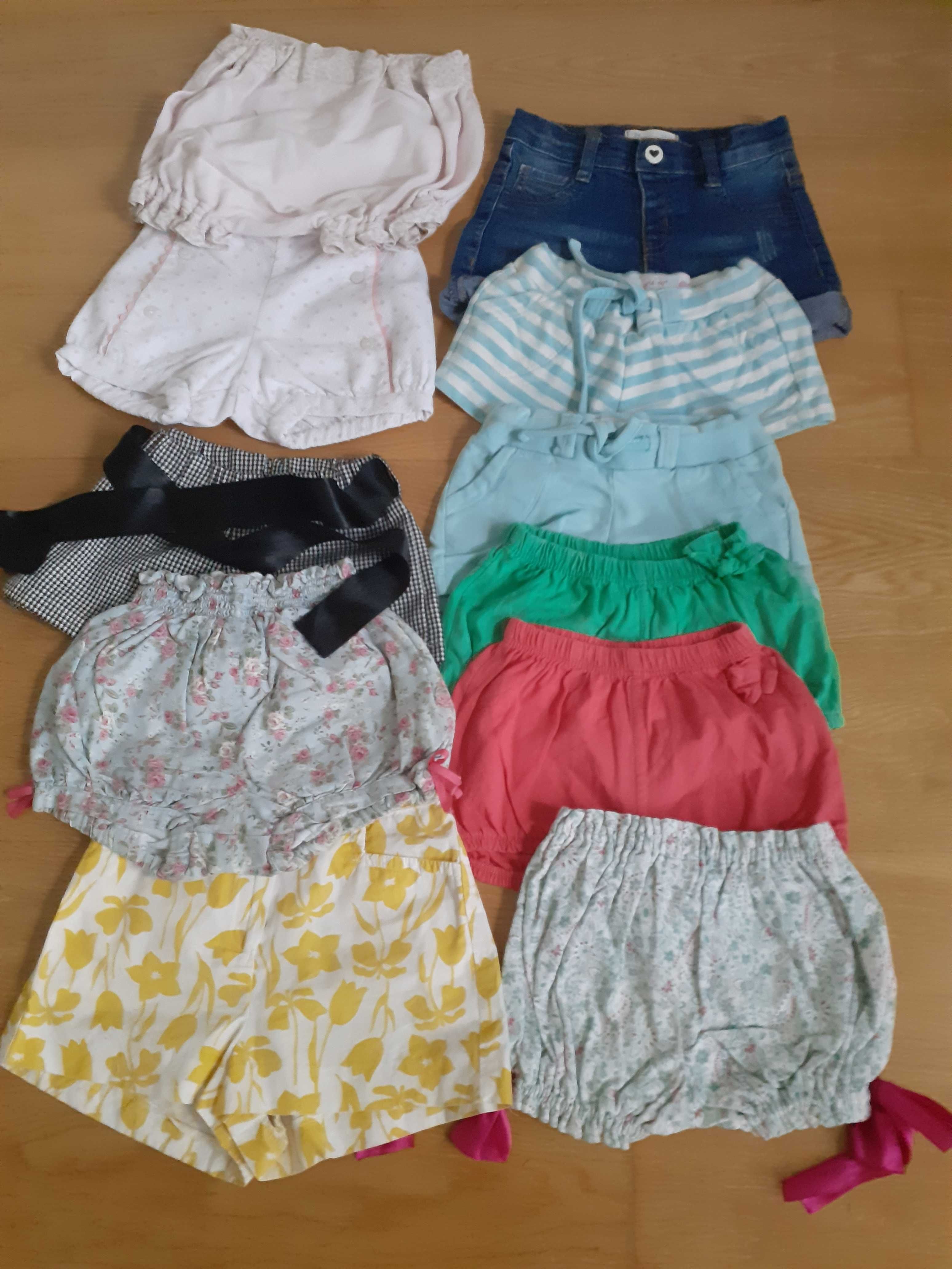 Lote de roupa de menina - 9 meses a 3 anos