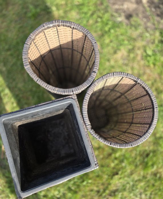 Donice ratanowe  wysokie