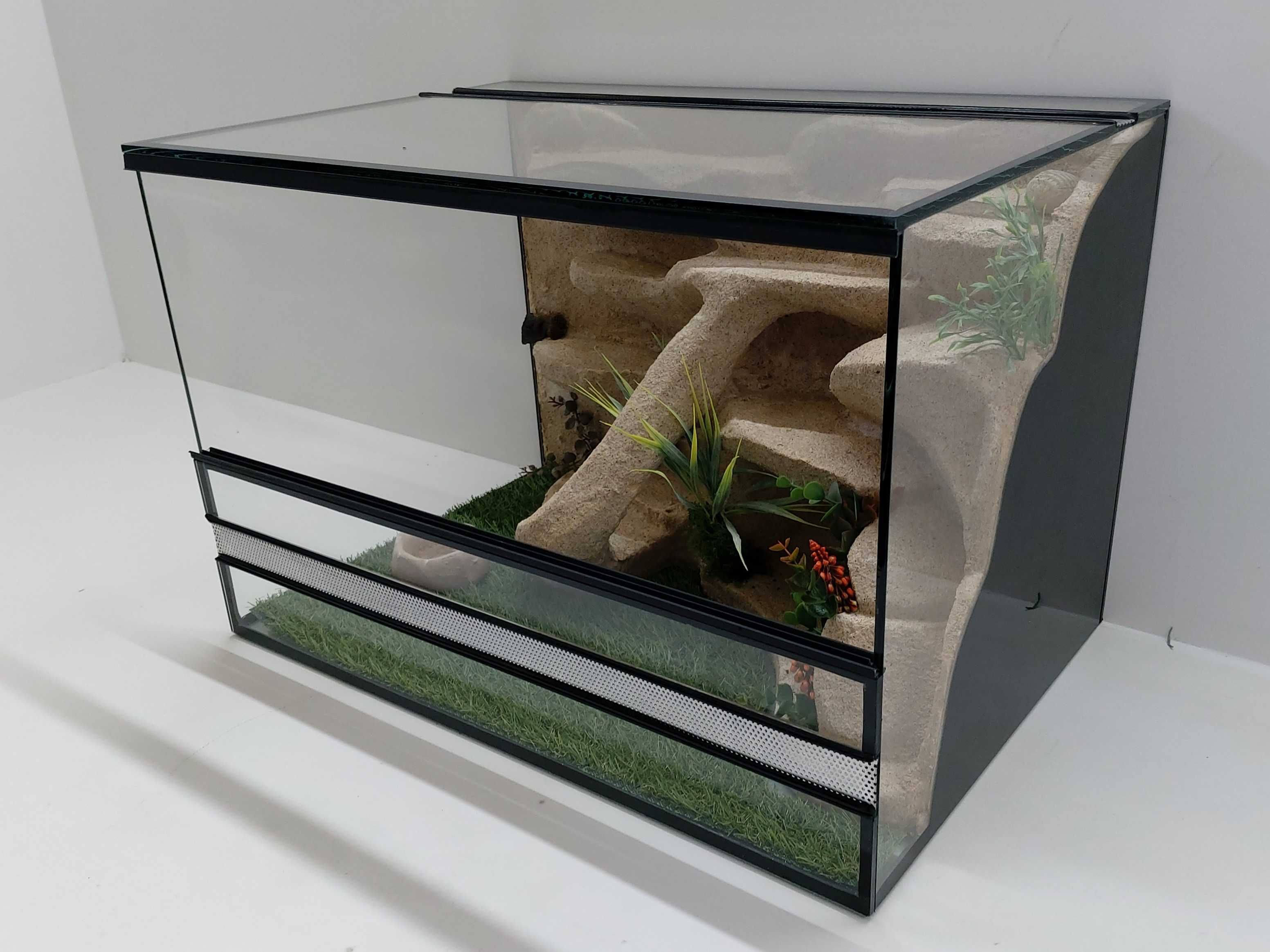 Terrarium dla gekona lamparciego, agamy, regiusa TW12P2 AquaWaves