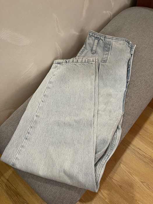 zara джинсы мом