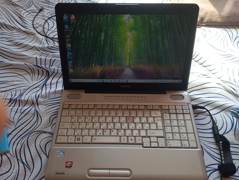 Toshiba em total funcionamento