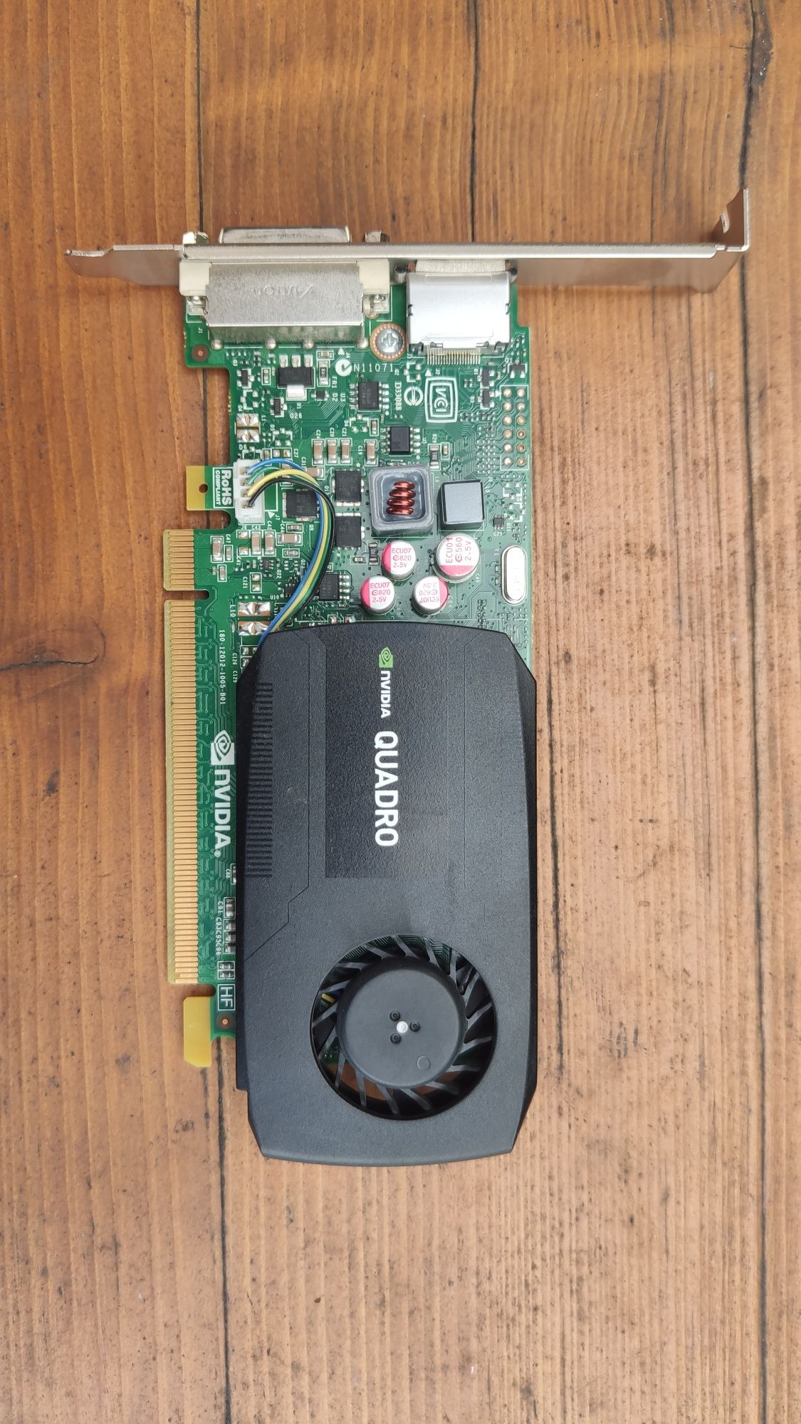 NVIDIA Quadro K600 test w 3DMark 1GB DP DVI-I Low Profile