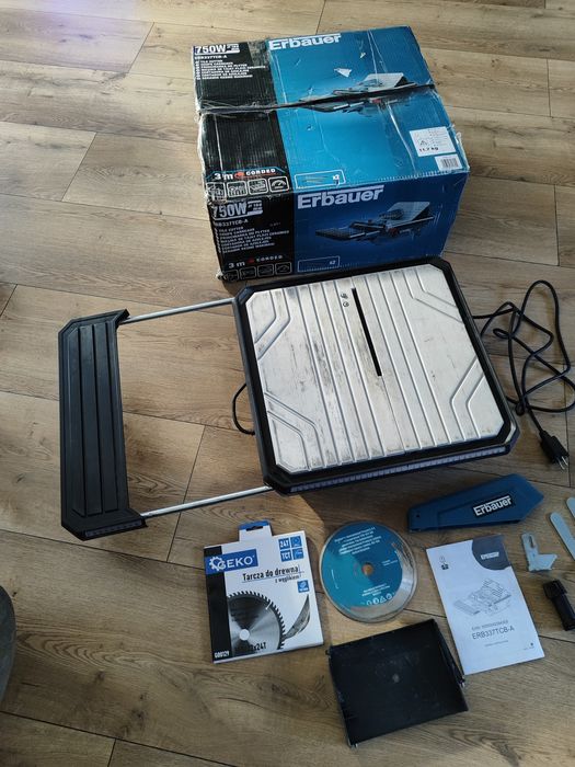 Krajzega/piła do płytek 750w, rok 2024, nowa tarcza widiowa 180mm