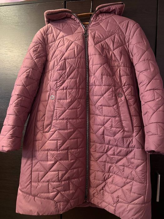 Куртка подовжена батал зимова